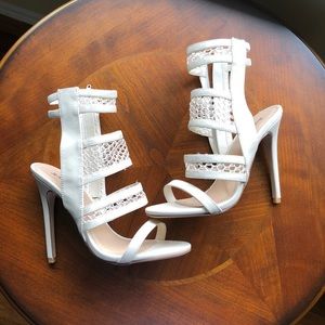 JustFab Lonne heeled sandals